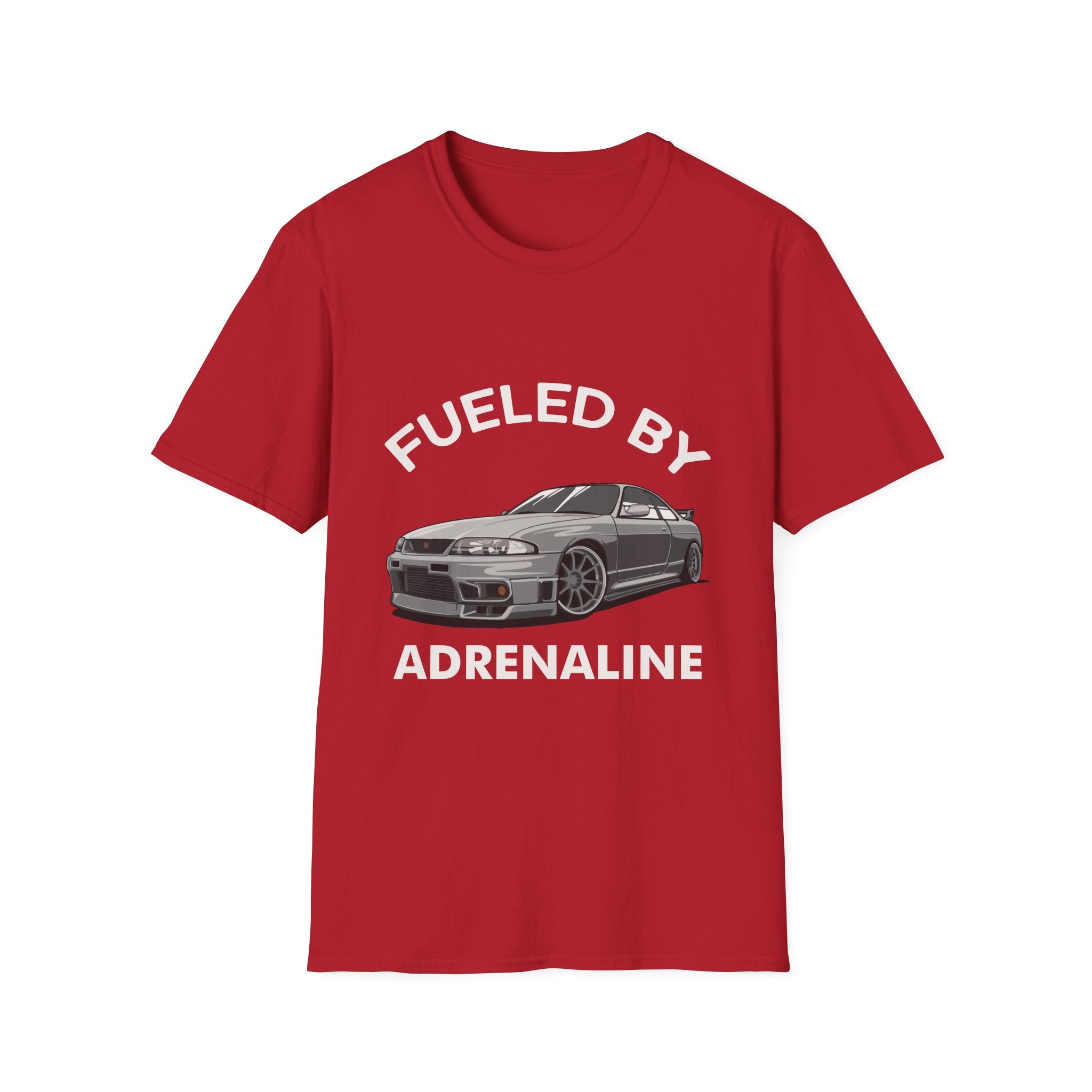 🚗 Nissan Skyline R33 GTR "Fueled by Adrenaline" Enthusiast T-Shirt 🚗