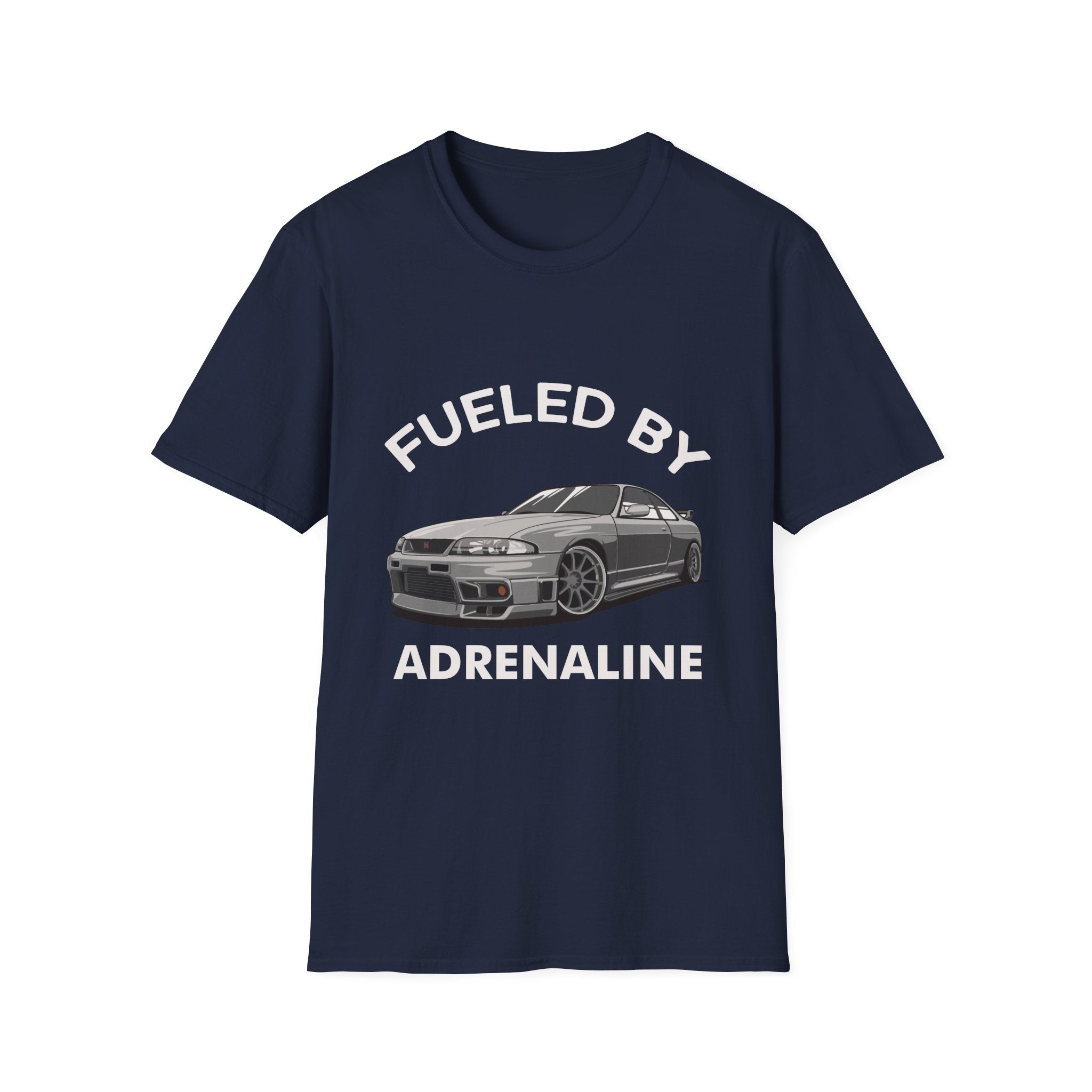 🚗 Nissan Skyline R33 GTR "Fueled by Adrenaline" Enthusiast T-Shirt 🚗