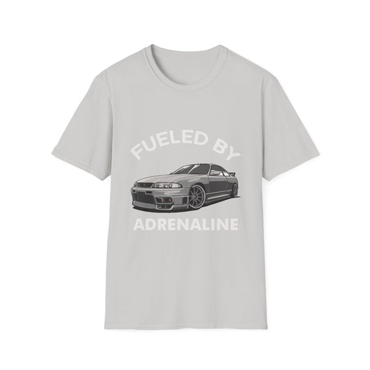 🚗 Nissan Skyline R33 GTR "Fueled by Adrenaline" Enthusiast T-Shirt 🚗
