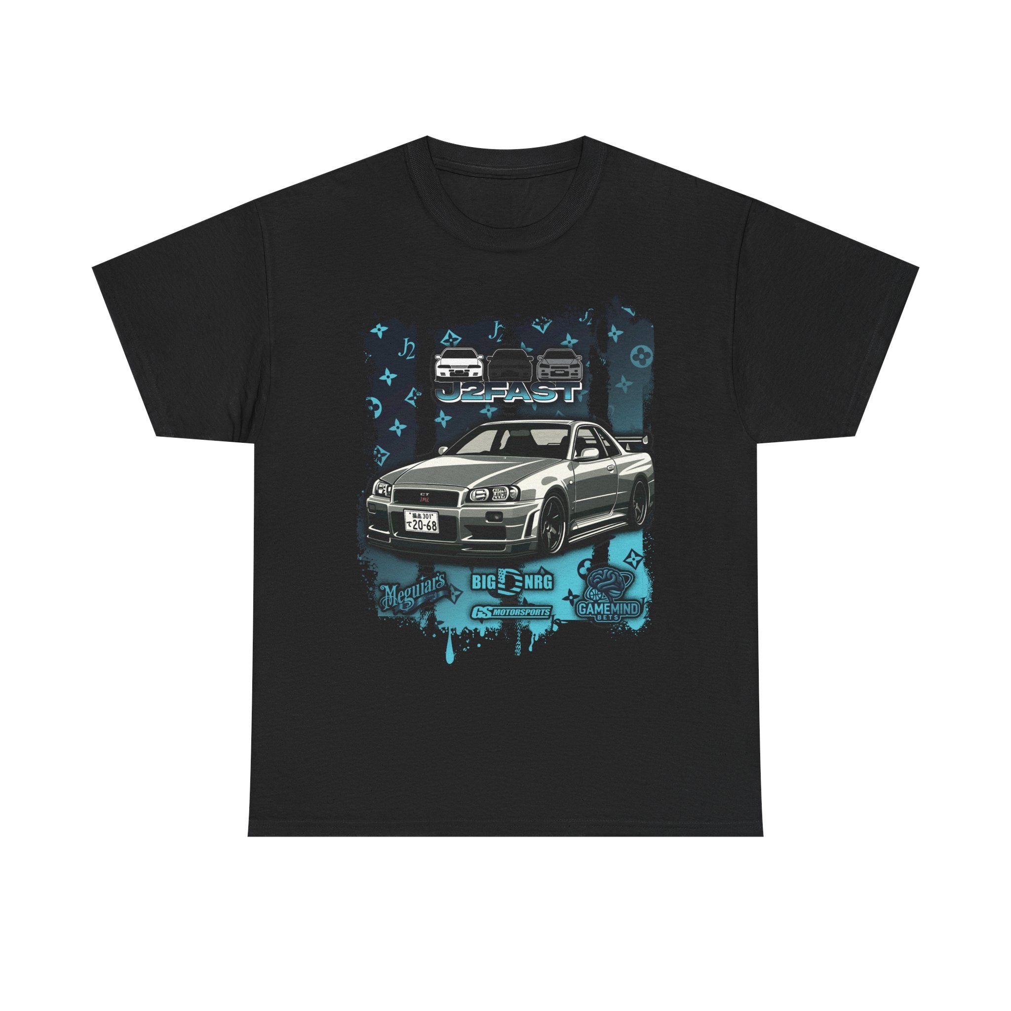 🏎️ J2FAST Nissan Skyline GTR R34 Premium Streetwear T-Shirt 🏎️