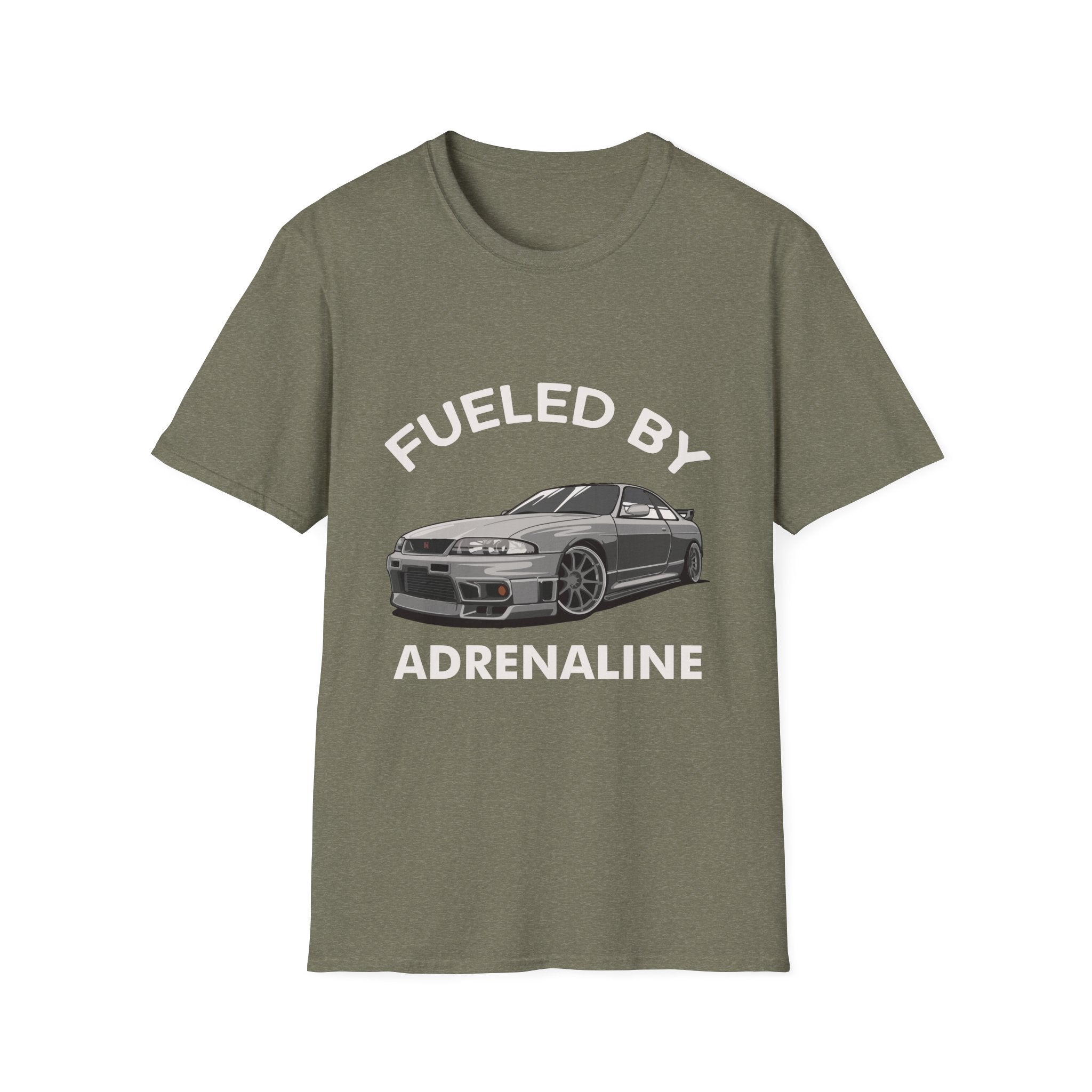🚗 Nissan Skyline R33 GTR "Fueled by Adrenaline" Enthusiast T-Shirt 🚗