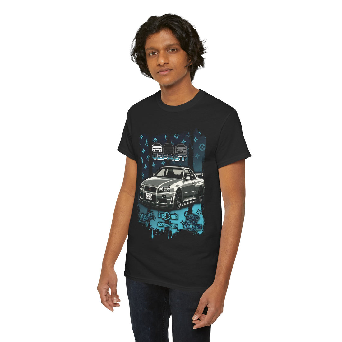 🏎️ J2FAST Nissan Skyline GTR R34 Premium Streetwear T-Shirt 🏎️