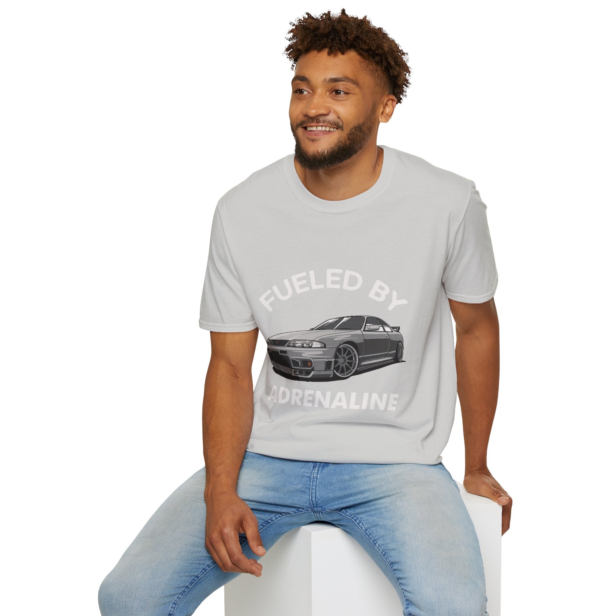🚗 Nissan Skyline R33 GTR "Fueled by Adrenaline" Enthusiast T-Shirt 🚗