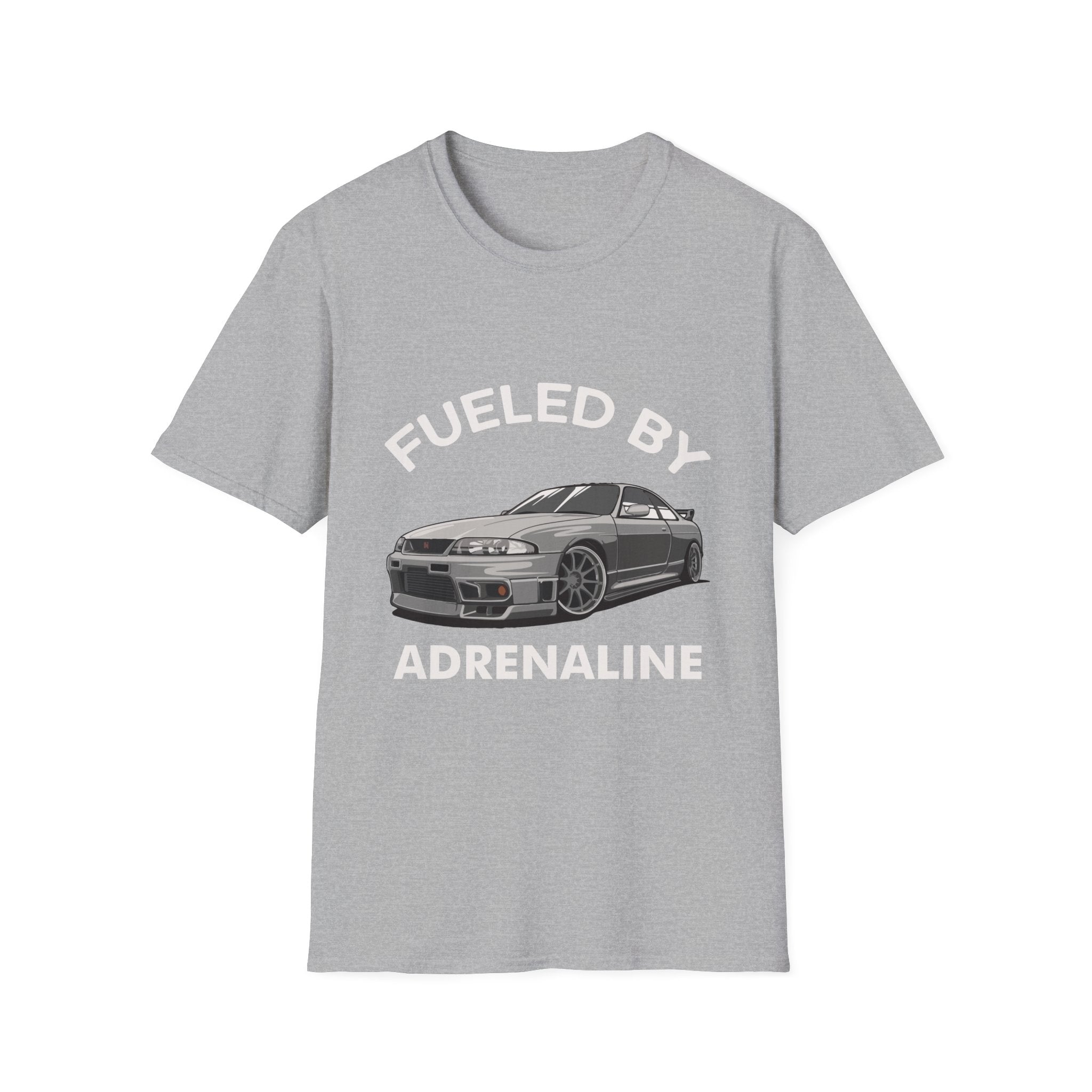 🚗 Nissan Skyline R33 GTR "Fueled by Adrenaline" Enthusiast T-Shirt 🚗