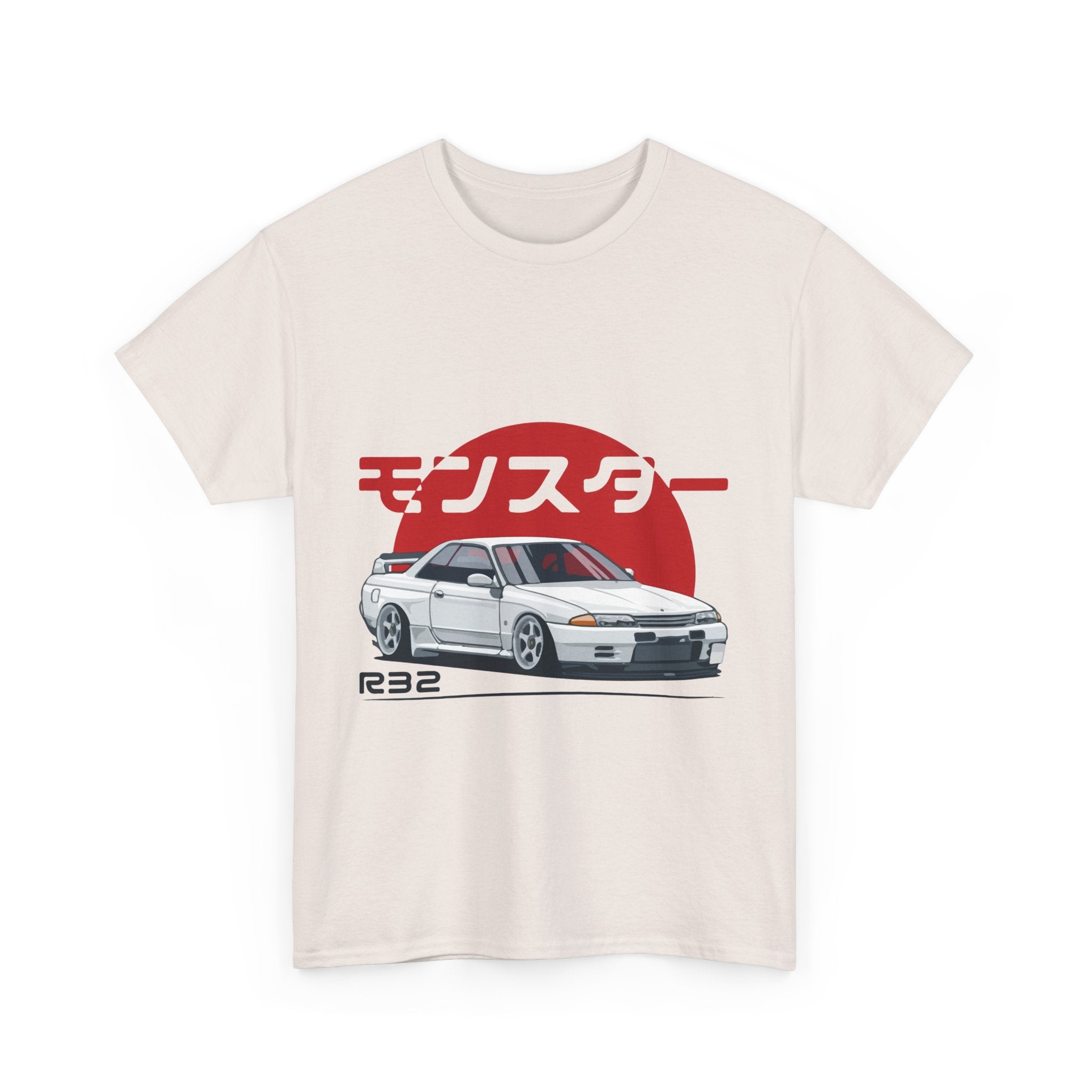 【美品】レア ビンテージ カルソニック スカイライン GT-R R32 Tシャツ 日産オンラインショップ：スカイラインGT-R R32 Tシャツ ホワイト