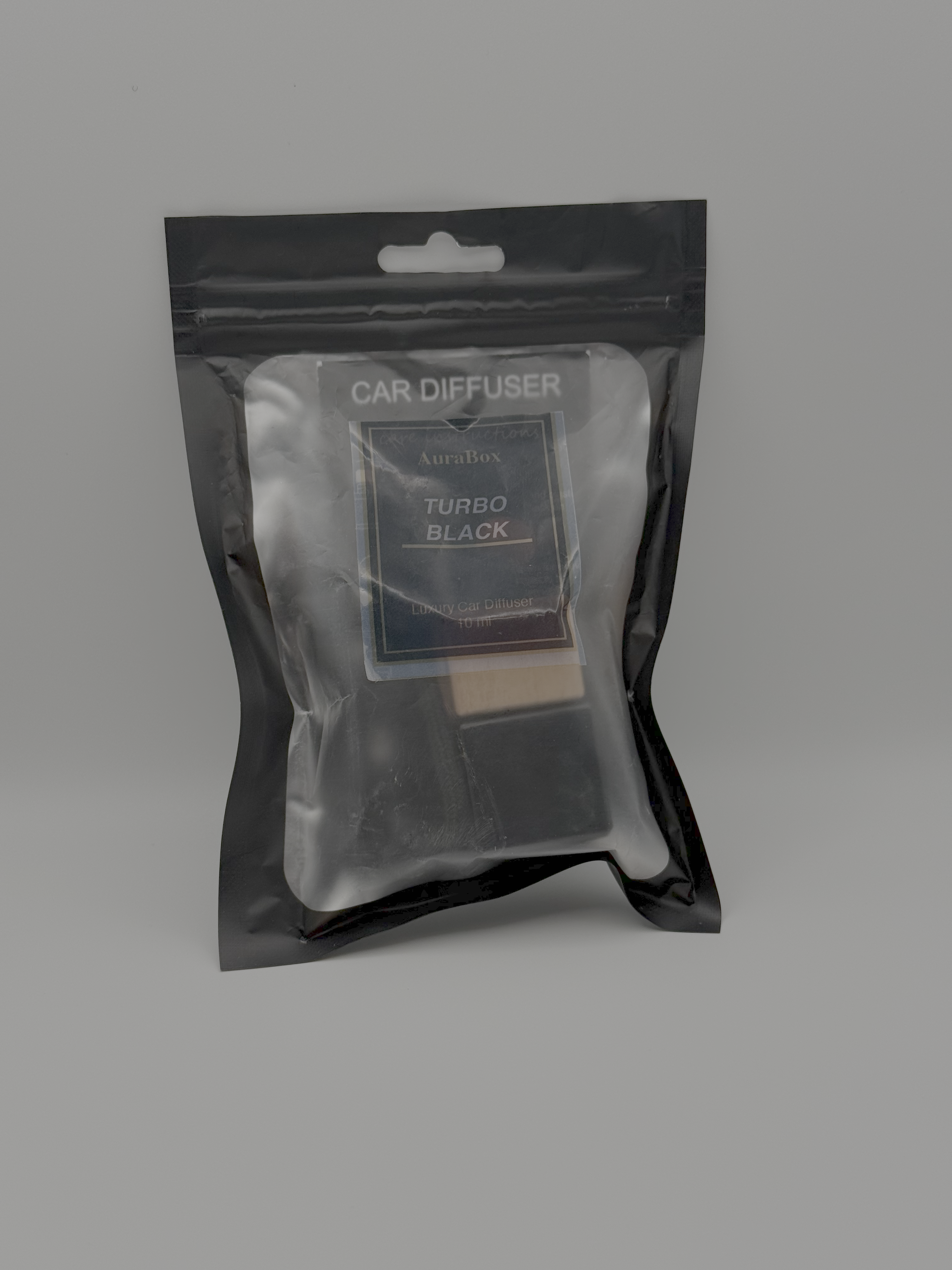 Turbo Black - Car Air Freshener