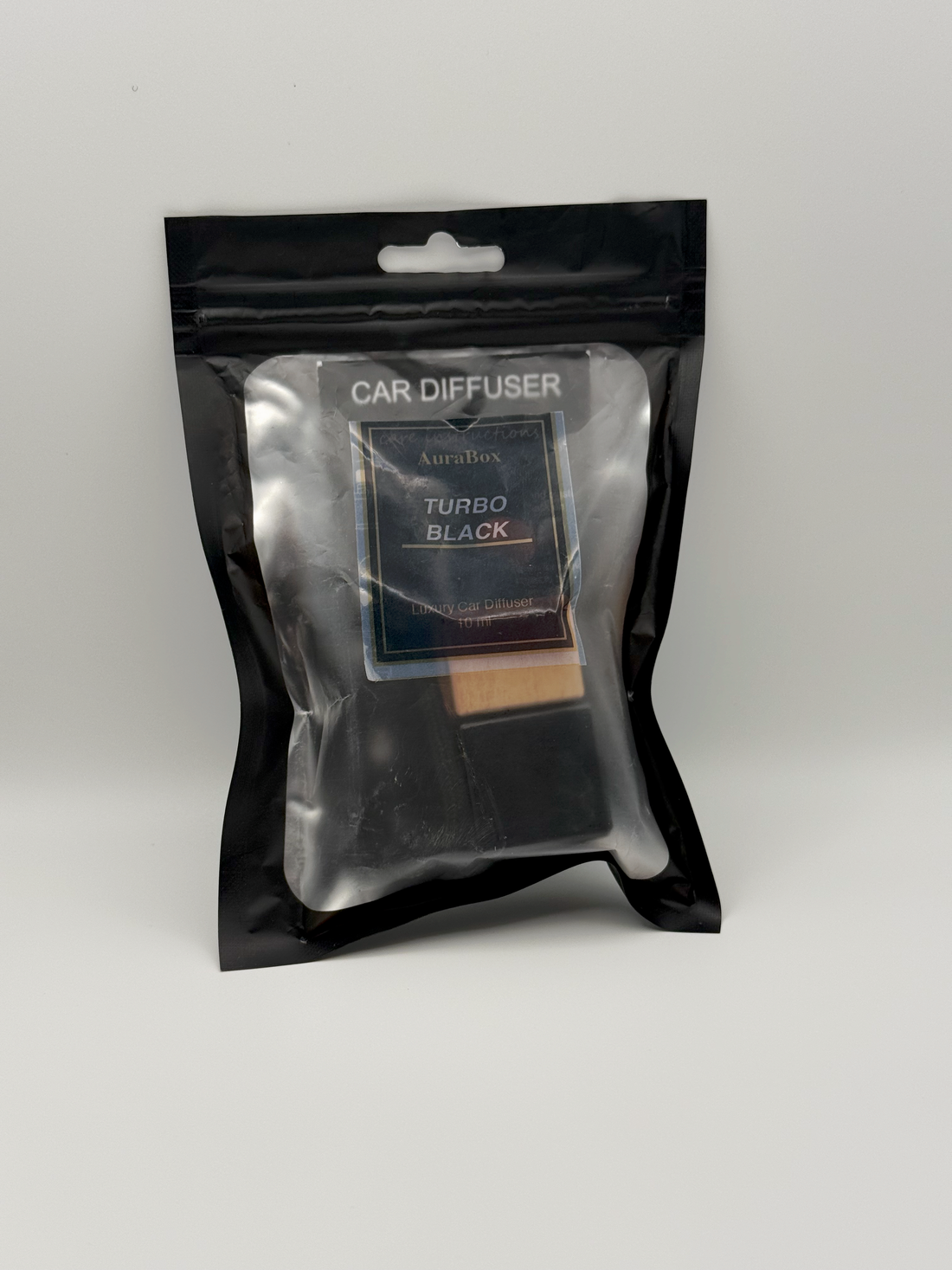 Turbo Black - Car Air Freshener